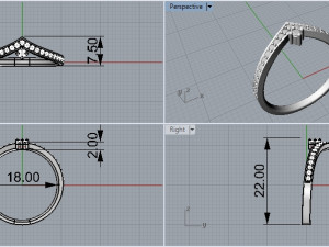set 389 jewelry 3D प्रिंट मॉडल