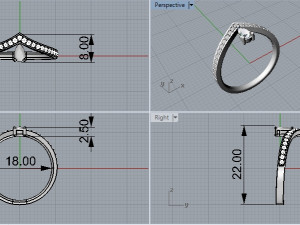 set 389 jewelry 3D प्रिंट मॉडल