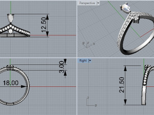 set 389 jewelry 3D प्रिंट मॉडल