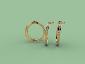 set 389 jewelry 3D प्रिंट मॉडल