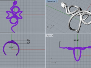 bracelet 380 jewelry Modelo de impresión 3D
