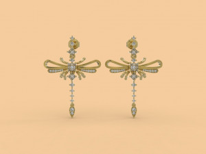 earring 391 jewelry 3D Print Model