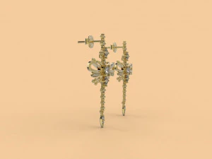 earring 391 jewelry 3D Print Model