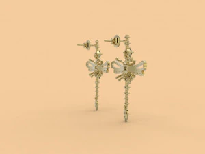 earring 391 jewelry 3D Print Model