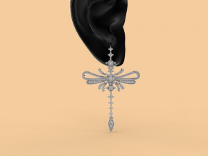 earring 391 jewelry Model do druku 3D