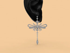earring 391 jewelry 3D Print Model