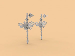 earring 391 jewelry 3D Print Model