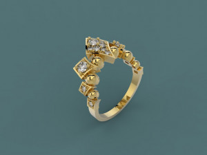 ring 392 jewelry 3D-Druckmodell