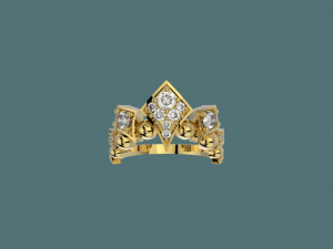 ring 392 jewelry Modèles 3D en vedette
