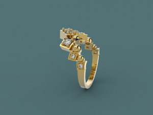 ring 392 jewelry Modèles 3D en vedette