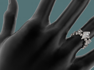 ring 392 jewelry Modèles 3D en vedette