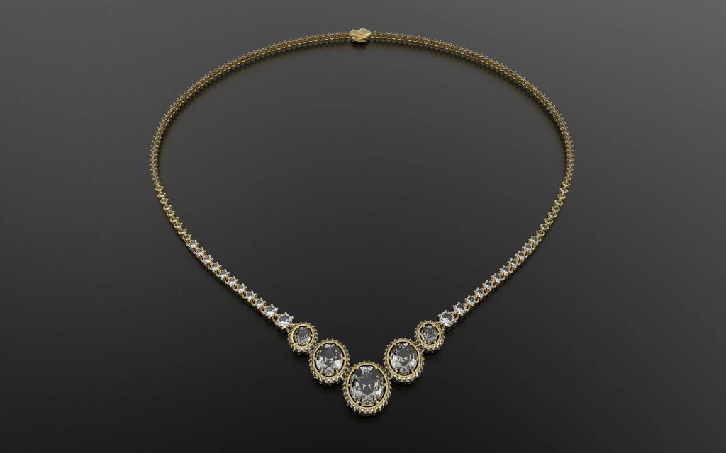 necklace 393 jewelry 3D Print Model .c4d .max .obj .3ds .fbx .stl .blend 