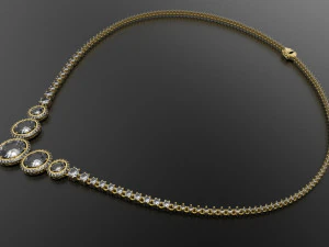 necklace 393 jewelry 3D Print Model