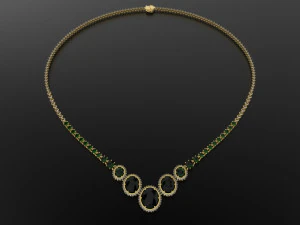 necklace 393 jewelry 3D Print Model