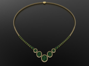 necklace 393 jewelry 3Dプリントモデル