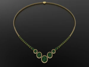 necklace 393 jewelry 3D Print Model