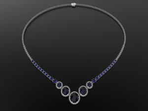 necklace 393 jewelry 3D Print Model