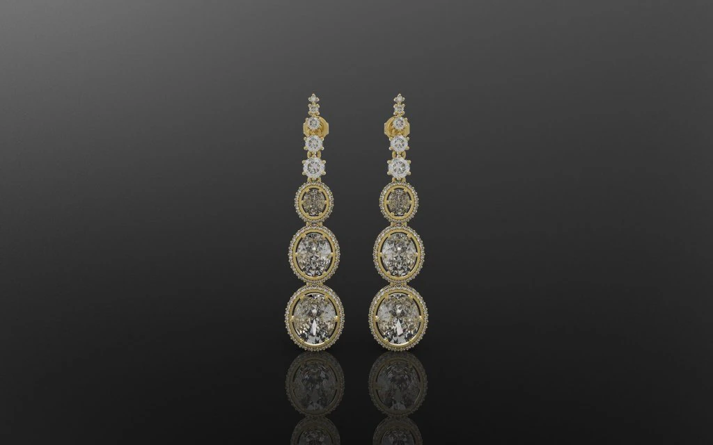 earring 394 jewelry 3D Print Model .c4d .max .obj .3ds .fbx .stl .blend