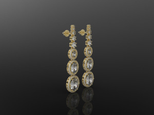 earring 394 jewelry Model do druku 3D