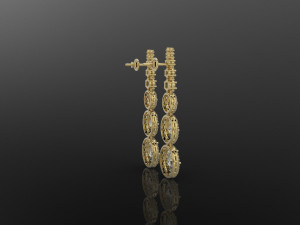 earring 394 jewelry Model do druku 3D