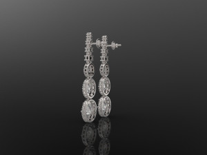 earring 394 jewelry Model do druku 3D