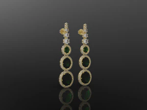 earring 394 jewelry 3D Print Model