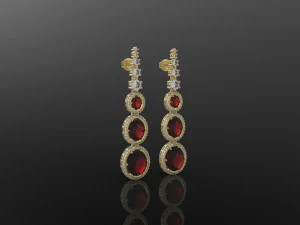 earring 394 jewelry 3D Print Model