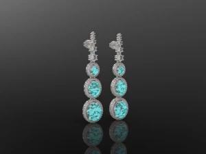 earring 394 jewelry 3D Print Model