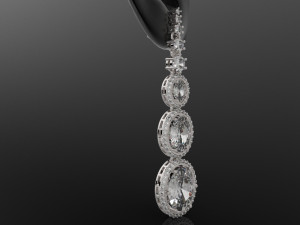 earring 394 jewelry Model do druku 3D