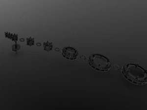 earring 394 jewelry 3D Print Model