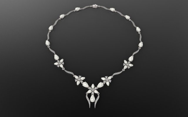 necklace 396 jewelry 3Dプリントモデル .c4d .max .obj .3ds .fbx .stl .blend 