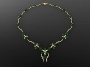 necklace 396 jewelry 3D Print Model