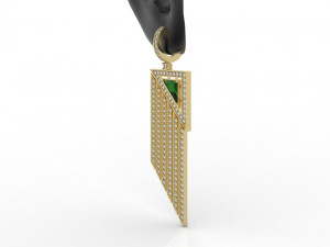 earring 397 jewelry Modèles 3D en vedette