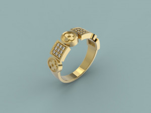 ring 398 jewelry 3D Print Model