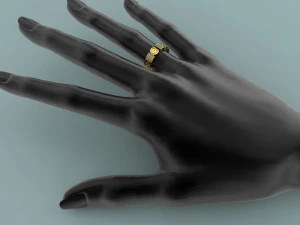 ring 398 jewelry 3D Print Model