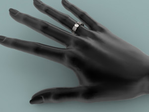 ring 398 jewelry Modello di stampa 3D
