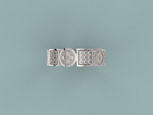 ring 398 jewelry Modello di stampa 3D