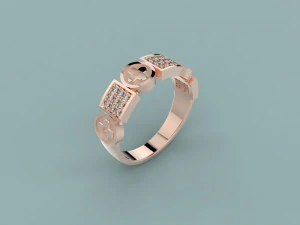 ring 398 jewelry 3D Print Model