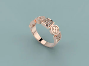 ring 398 jewelry 3D Print Model