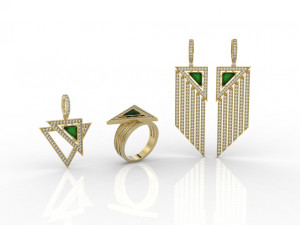 set 05 jewelry Modèles 3D en vedette