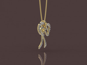 pendant 404 jewelry Model Cetak 3D