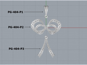 pendant 404 jewelry Model Cetak 3D