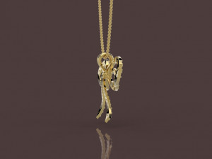 pendant 404 jewelry Model Cetak 3D