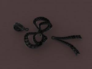 pendant 404 jewelry 3D Print Model