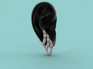 ear cuff 405 jewelry 3D Print Model