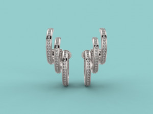 ear cuff 405 jewelry 3D 프린트 모델