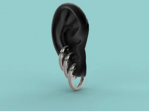 ear cuff 405 jewelry 3D Print Model
