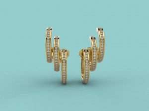 ear cuff 405 jewelry 3D 프린트 모델