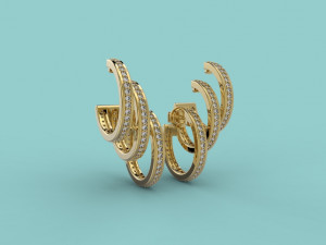 ear cuff 405 jewelry 3D 프린트 모델