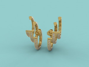 ear cuff 405 jewelry 3D 프린트 모델
